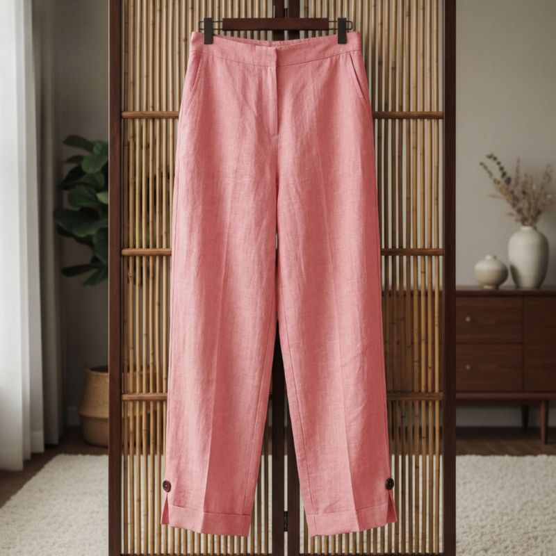 Versatile Casual Pants - Men's Cotton Linen Trousers