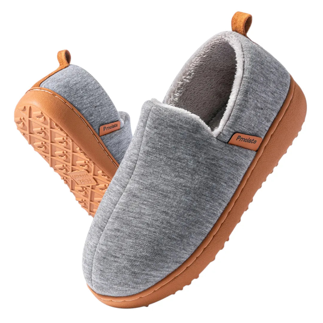 Cushioned Slippers - Women's Fleece Lined House Shoes