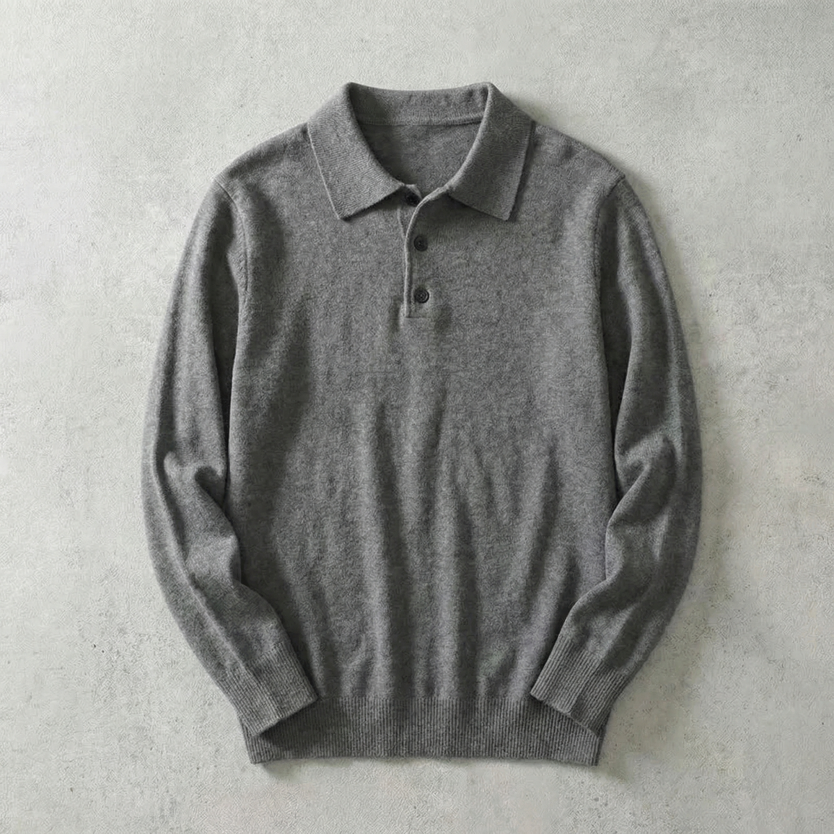 Florence Knit Pullover Sweater - Men's Lapel Jumper