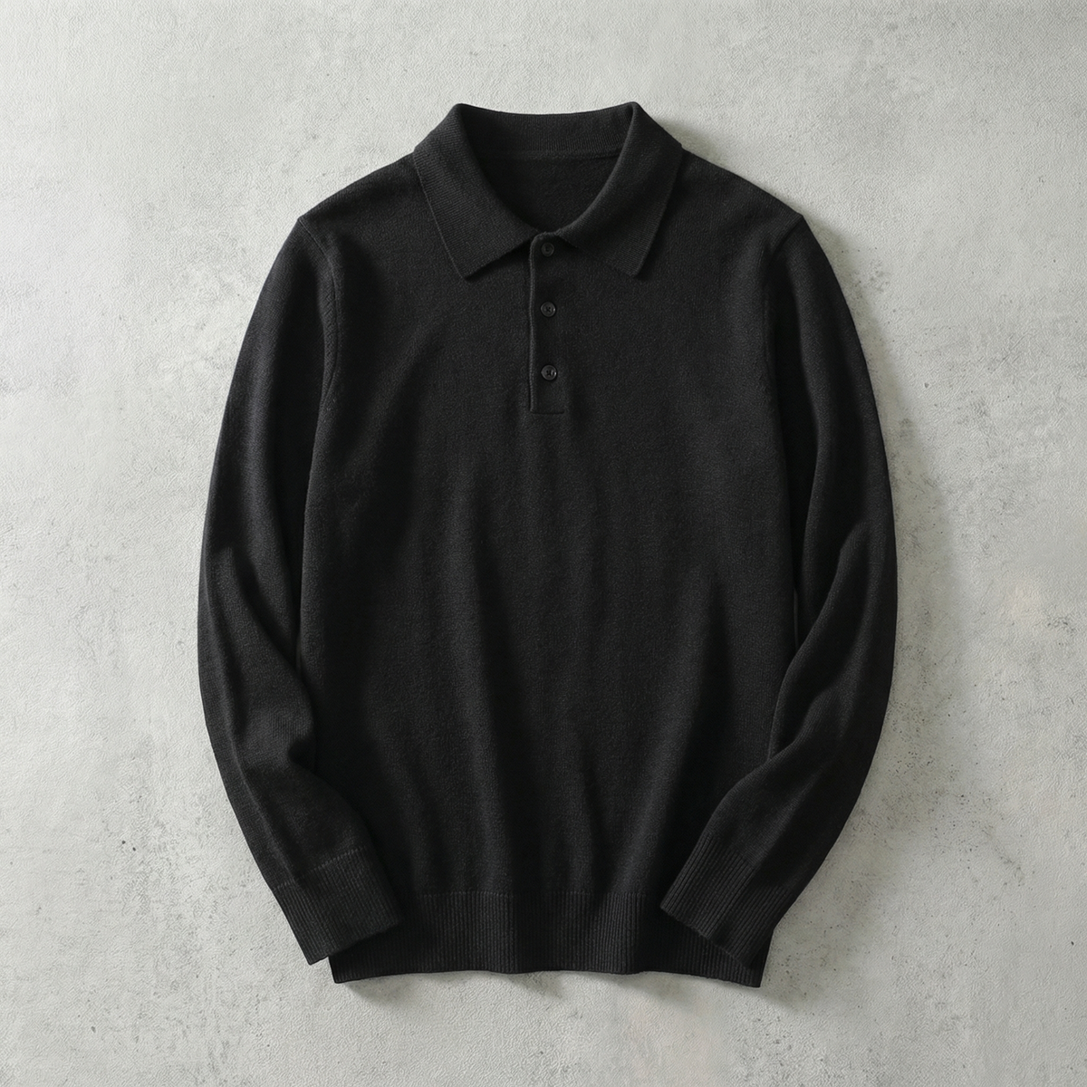 Florence Knit Pullover Sweater - Men's Lapel Jumper
