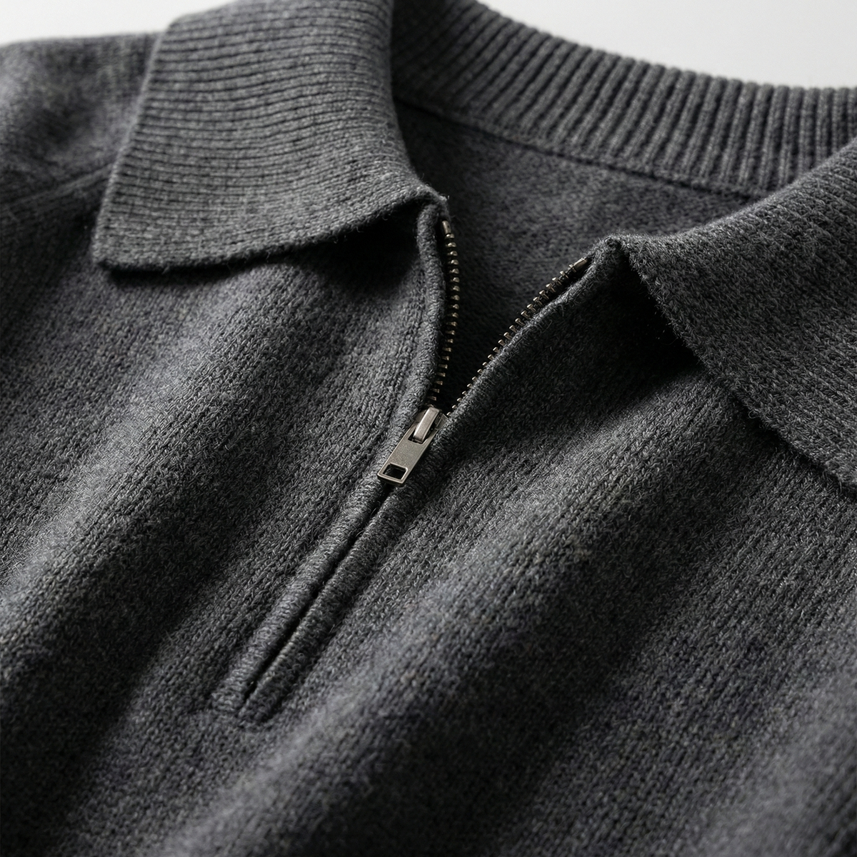 Azi Half Zipper Sweater - Men's Half Zip Jumper