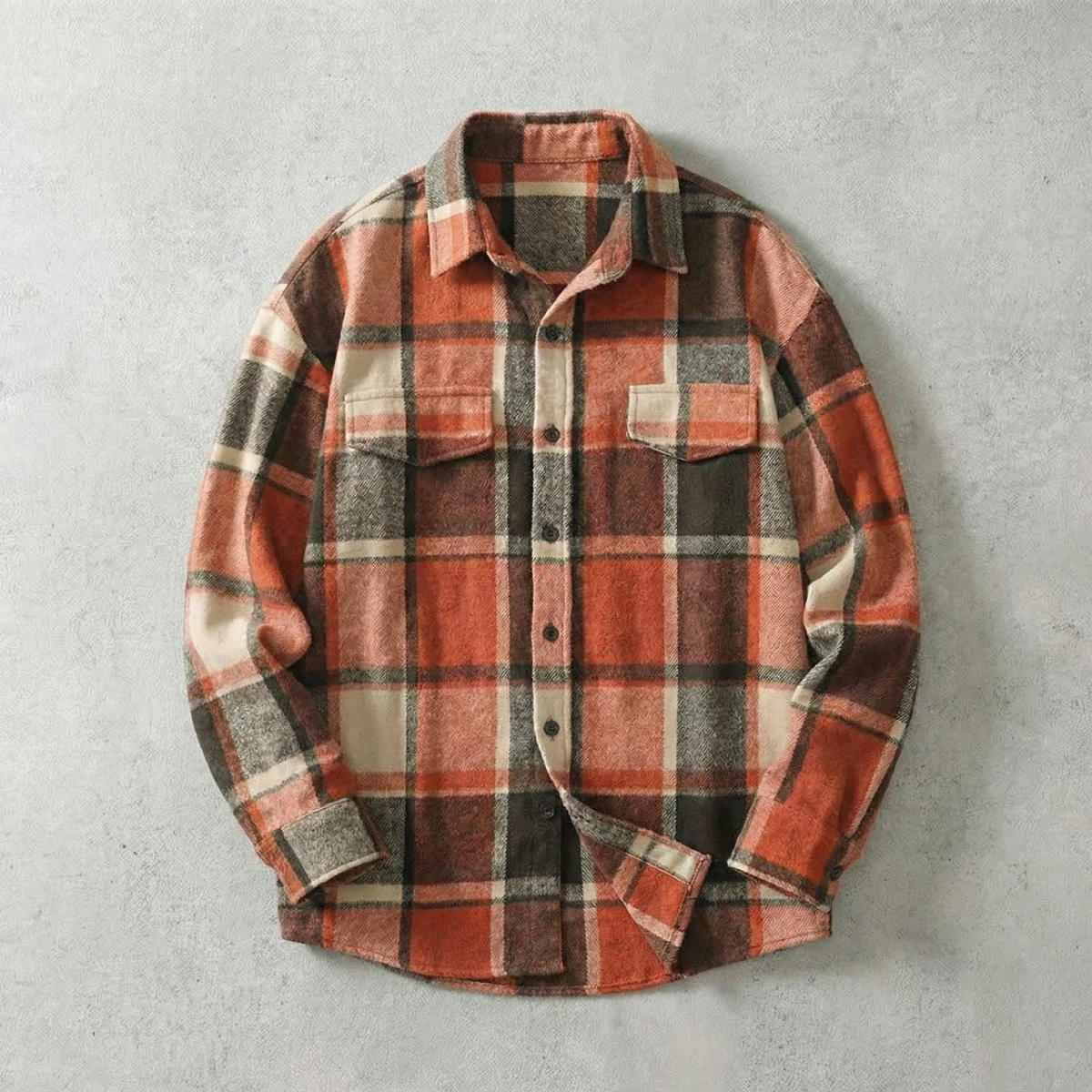 Flinn Woolen Shirt Jacket - Men's Plaid Shacket