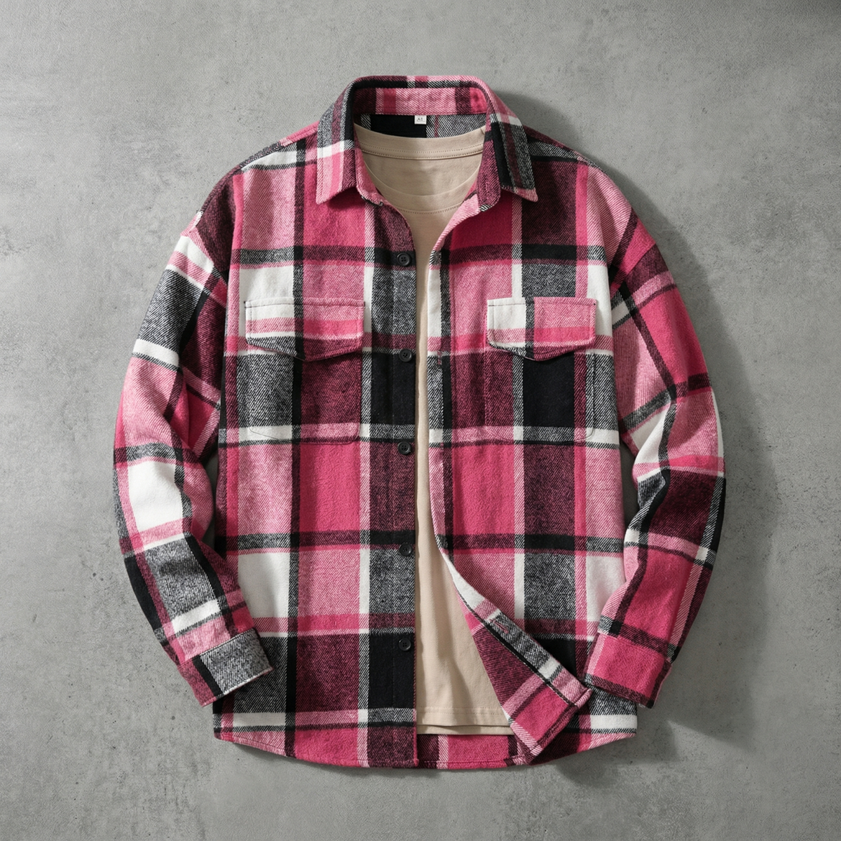 Flinn Woolen Shirt Jacket - Men's Plaid Shacket