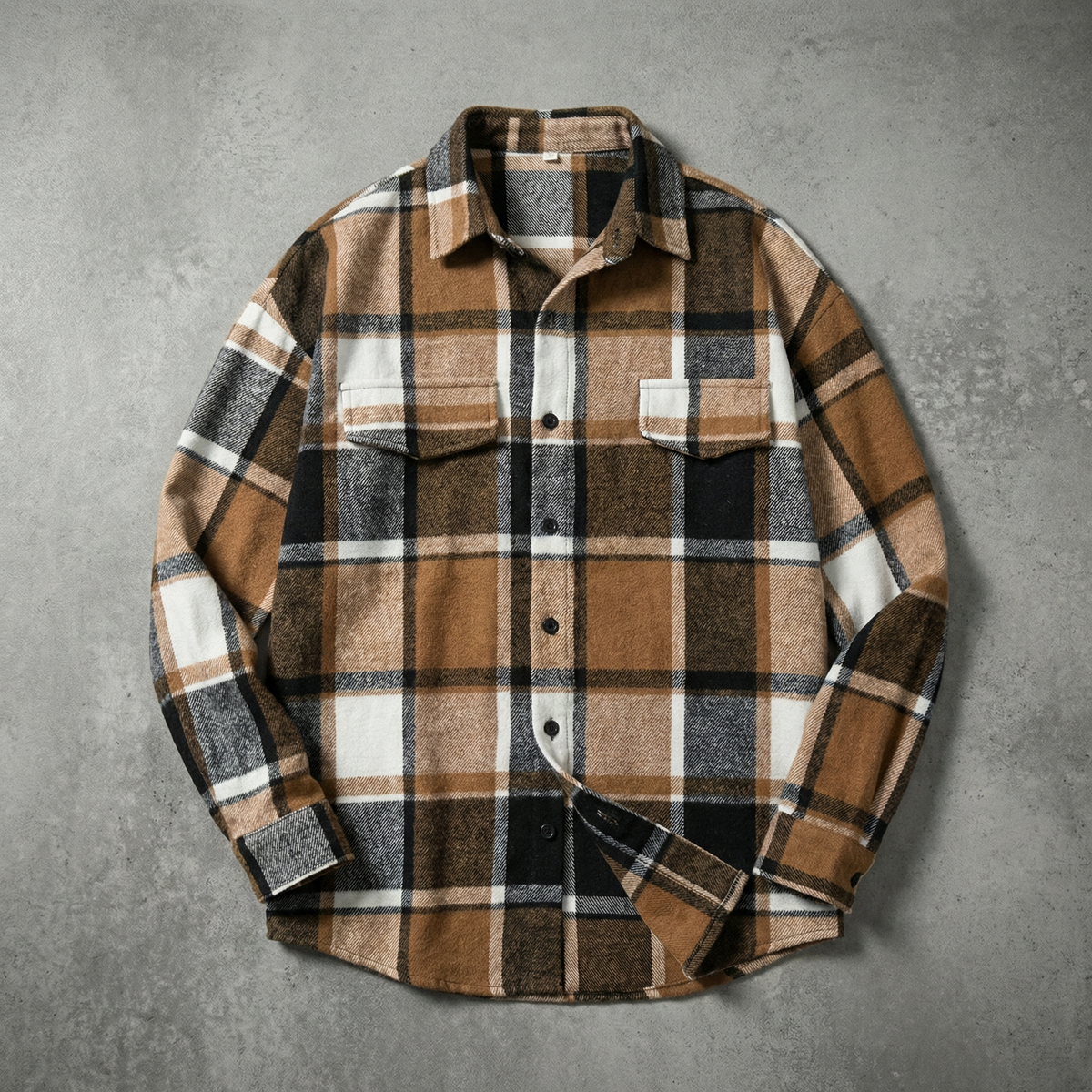 Flinn Woolen Shirt Jacket - Men's Plaid Shacket