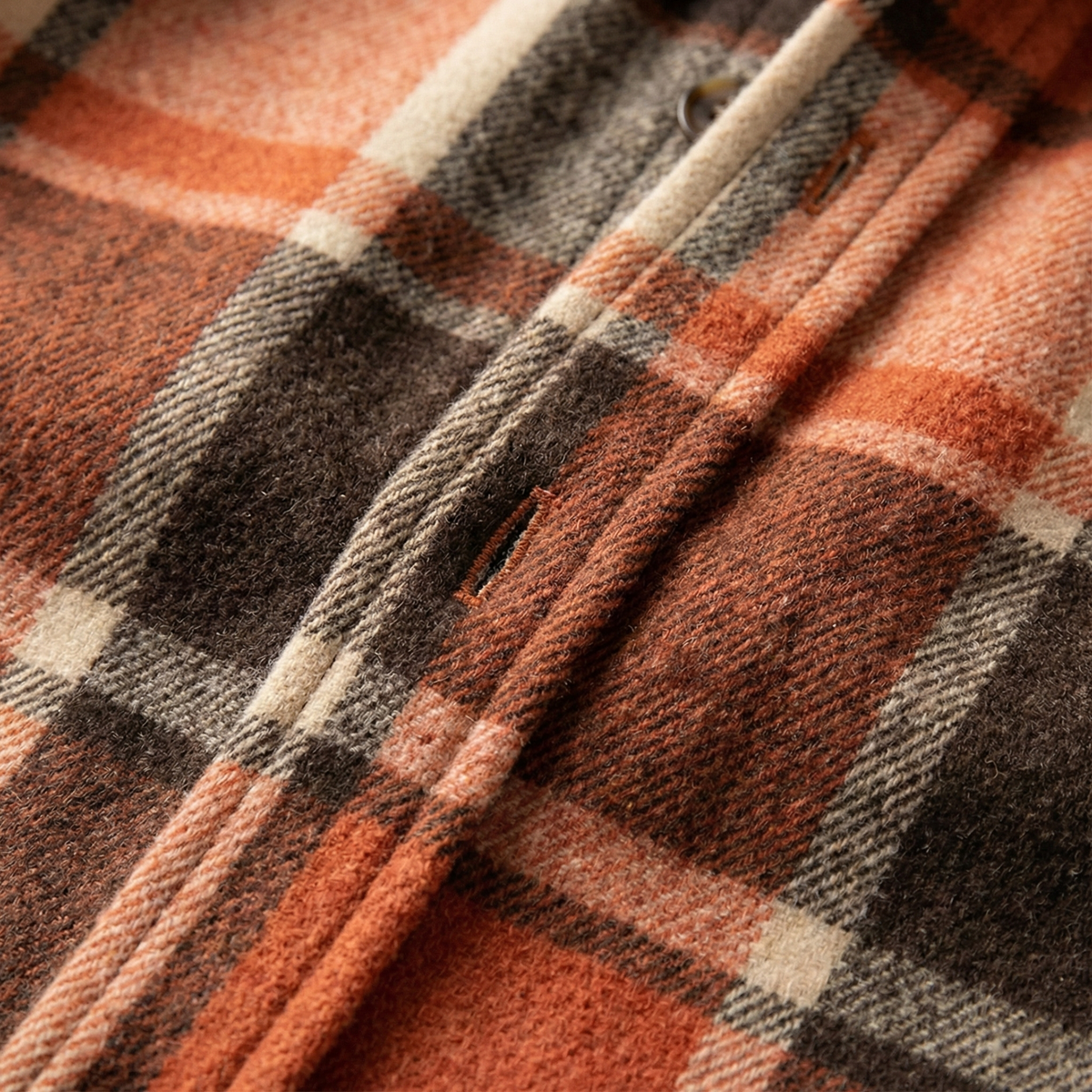 Flinn Woolen Shirt Jacket - Men's Plaid Shacket