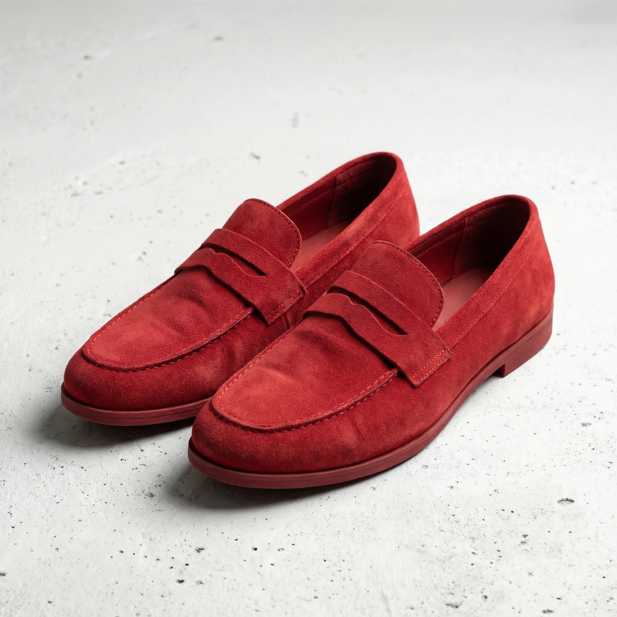 Lorence Suede Slip On Loafers - Men's Casual Loafers