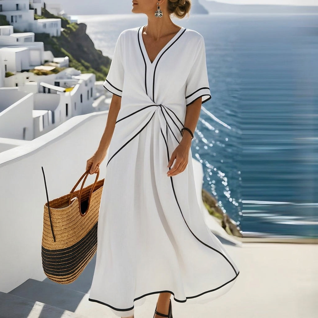 Charlotte Silk Dress - Women's Silk Occasion Dress