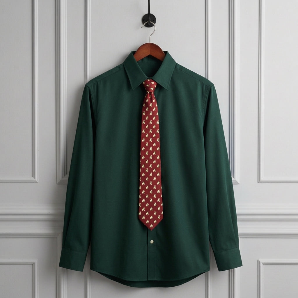Monaco Slim Fit Shirt - Men's Smart Cotton Shirt