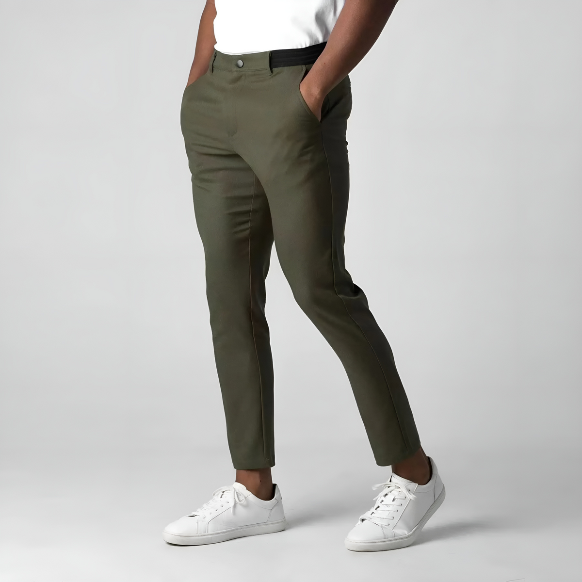 Modern Stretchy Chinos - Men's Stretch Chino Trousers