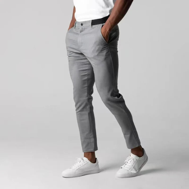 Modern Stretchy Chinos - Men's Stretch Chino Trousers