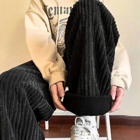 Claud Corduroy Sweatpants - Men's Wide Leg Joggers