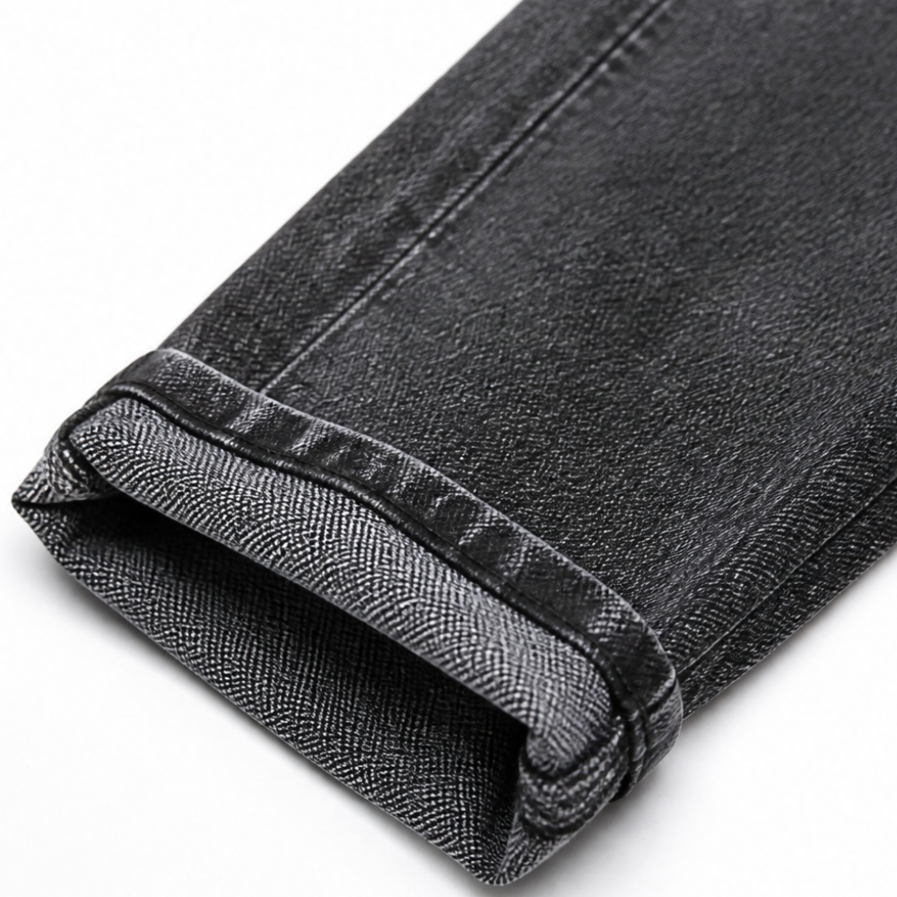 Vellora Denim Capris - Women's High Waist Drawstring Jeans