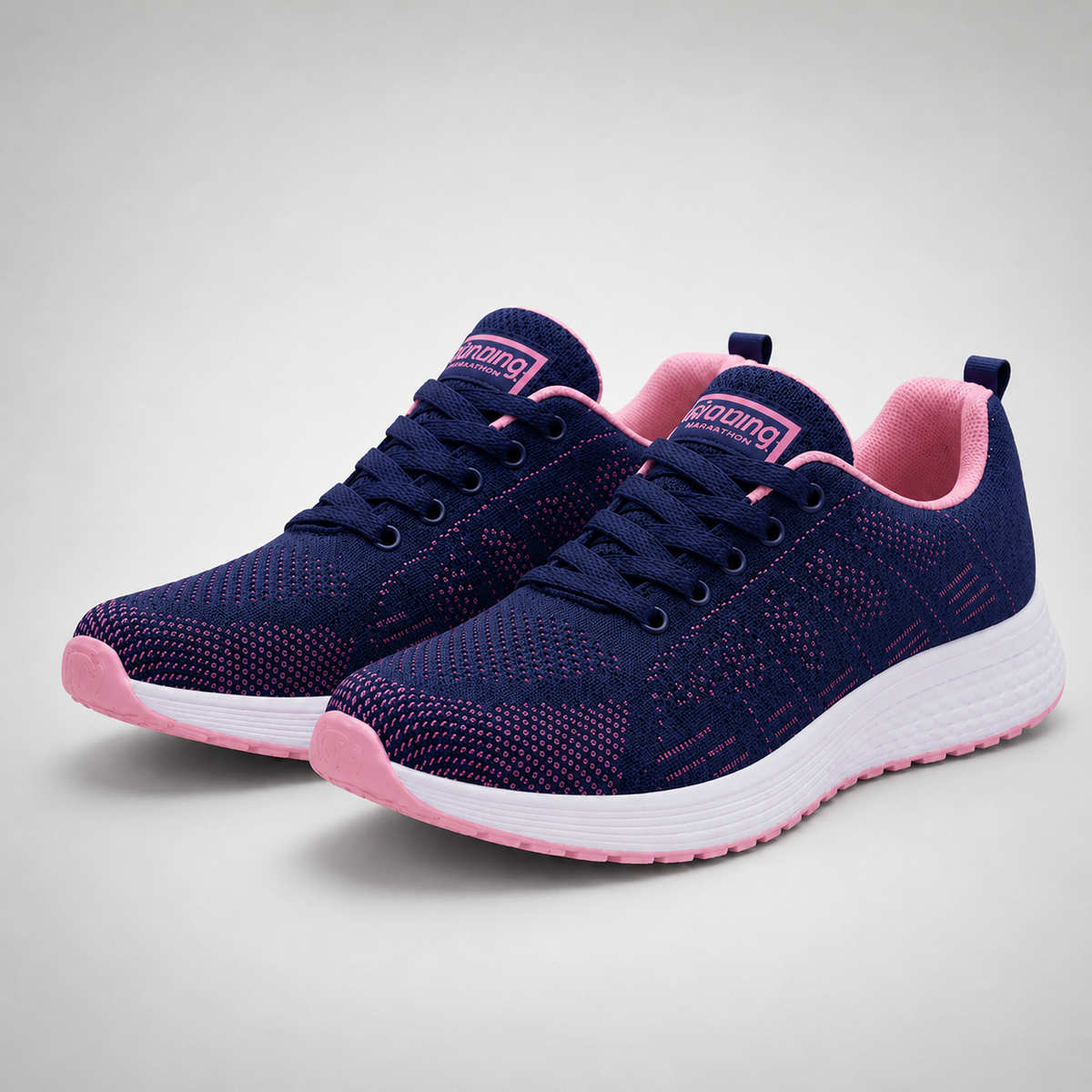 Orthopaedic Knit Sneakers - Women's Walking Trainers