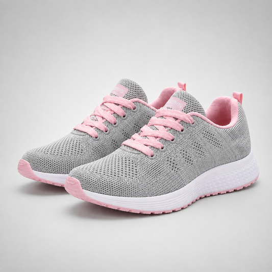 Orthopaedic Knit Sneakers - Women's Walking Trainers