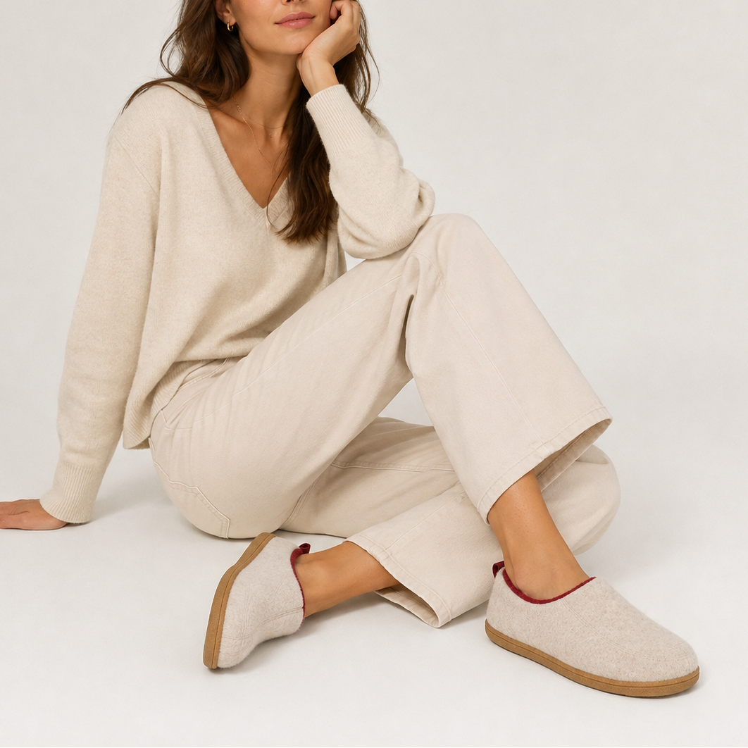 Orthopaedic Slippers - Unisex Fleece Lined House Shoes