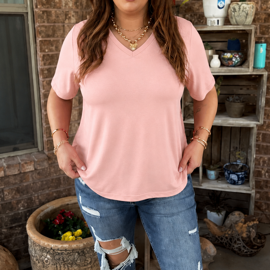 Basewear V-Neck Tee - Women's Loose Fit Tee Set of 3