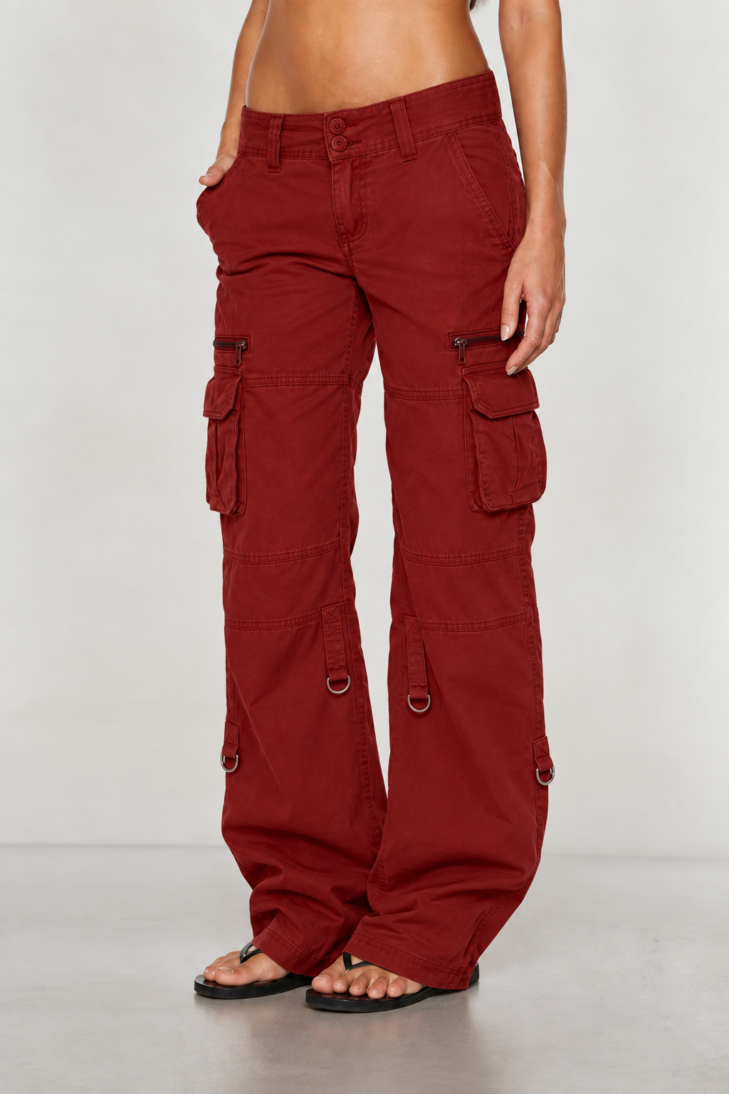 Wearbella Wide Leg Cargo Pants - Women's Vintage Cargos