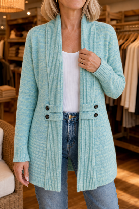 Wearbella Belted Cardigan - Women's Double-Breasted Knit