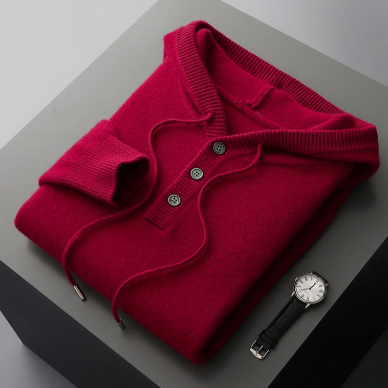 Origin Merino Wool Hoodie - Men's Soft Wool Hoodie