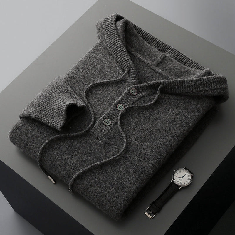 Origin Merino Wool Hoodie - Men's Soft Wool Hoodie