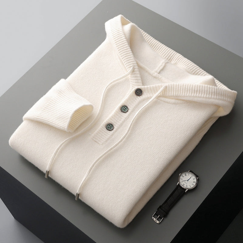 Origin Merino Wool Hoodie - Men's Soft Wool Hoodie