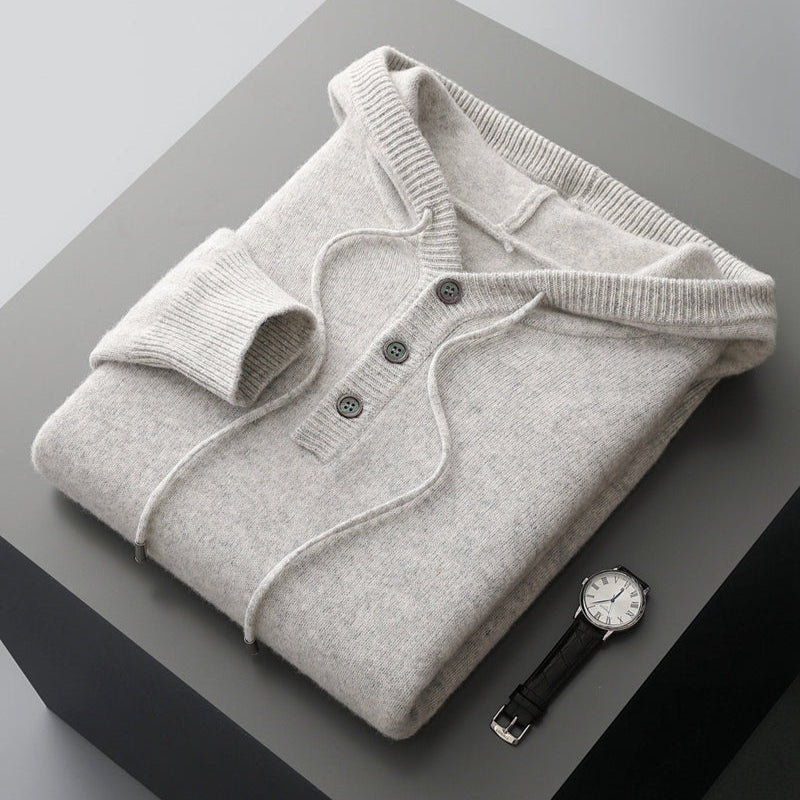 Origin Merino Wool Hoodie - Men's Soft Wool Hoodie