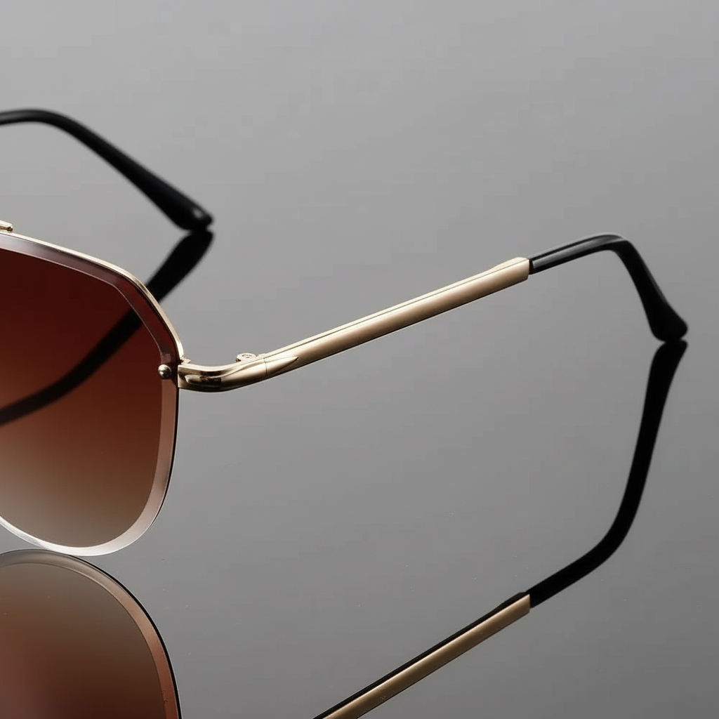 Arc Aviators - Gradient Lens Aviator Sunglasses