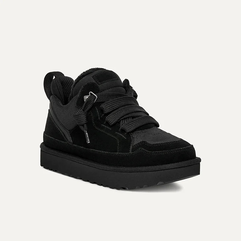 Suede Platform Trainers - Women's Lined Winter Trainers