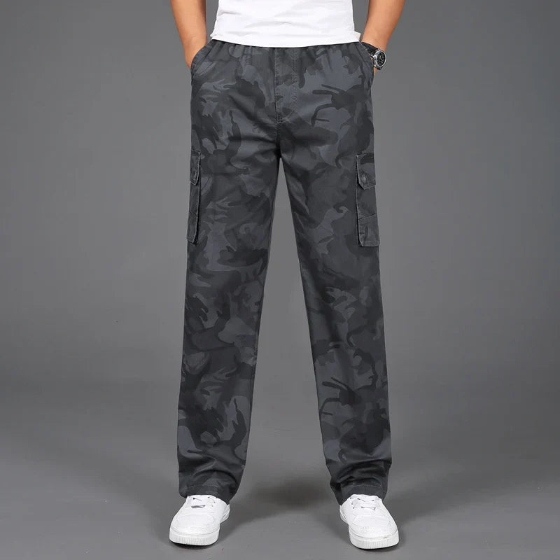 Ranger Camo Cargo Pants - Men's Straight Fit Cargos
