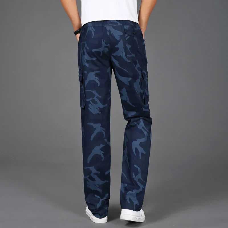 Ranger Camo Cargo Pants - Men's Straight Fit Cargos