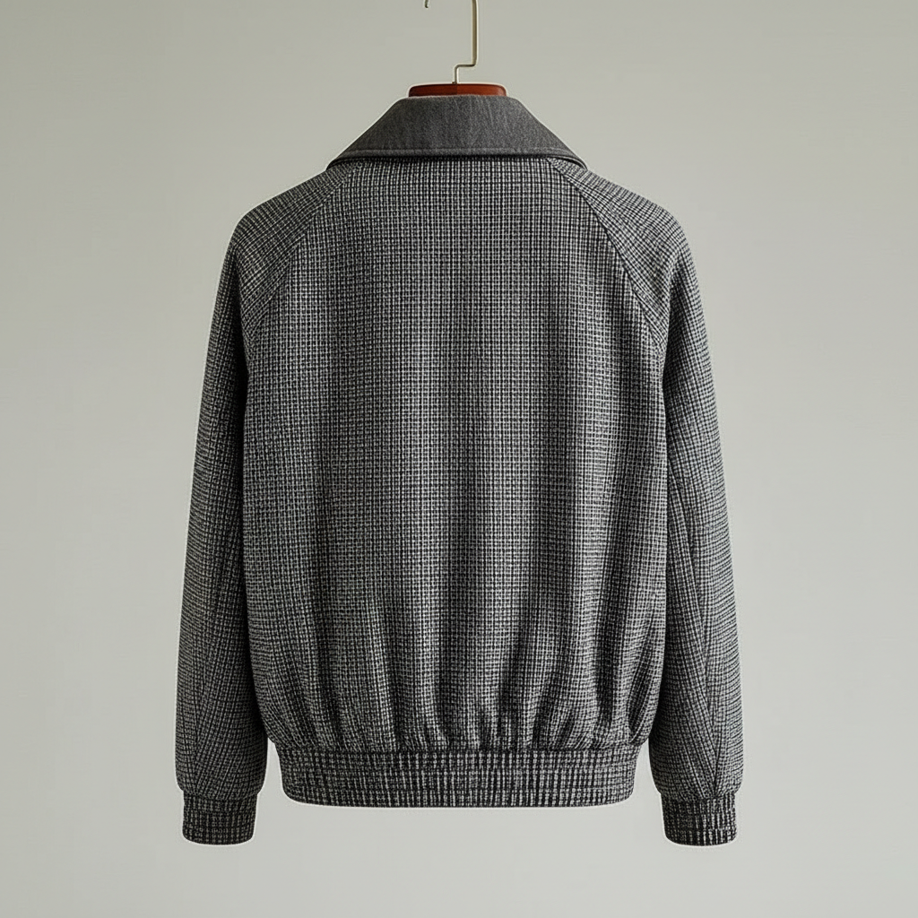 Callahan Sport Jacket - Men's Micro Check Zip Jacket