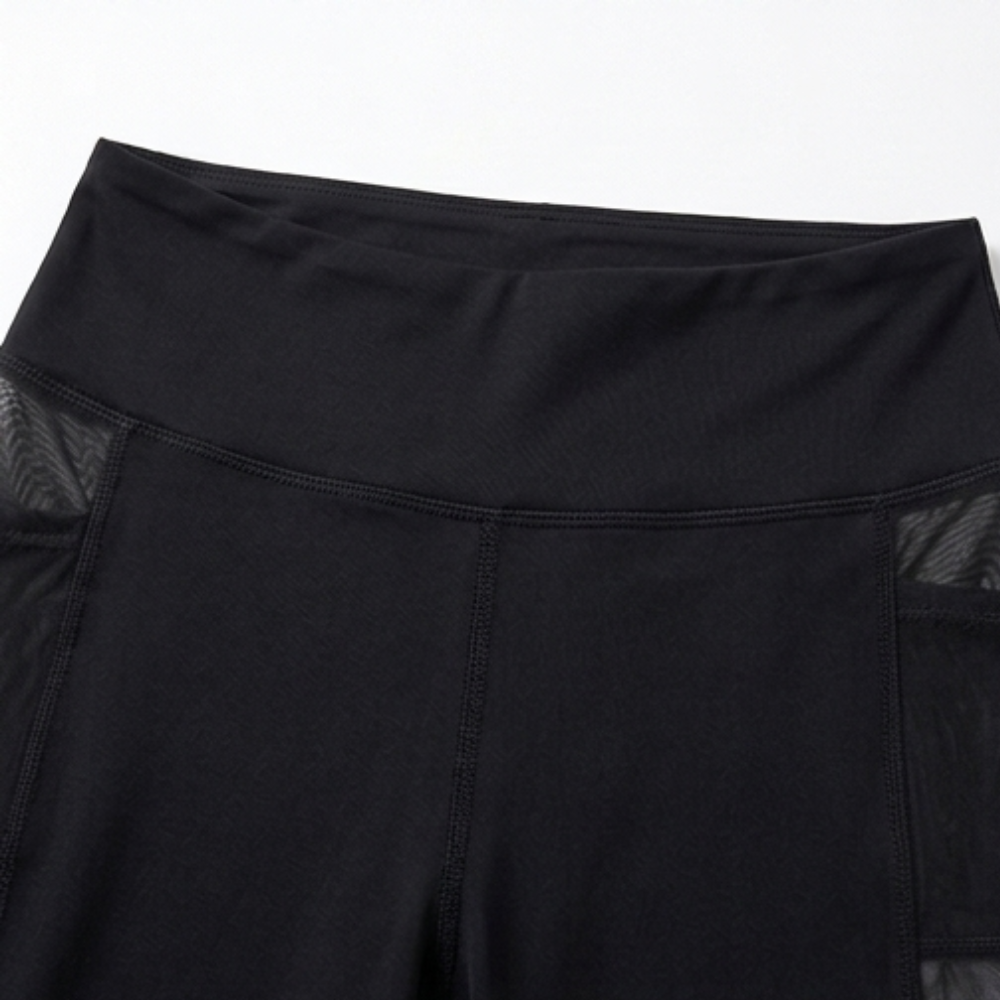 Luxefit Mesh Leggings - Women's High Waisted Leggings