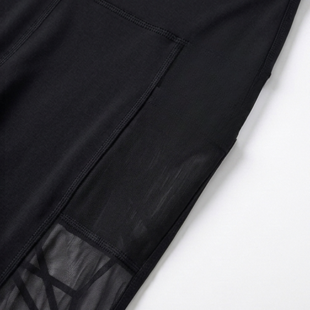 Luxefit Mesh Leggings - Women's High Waisted Leggings
