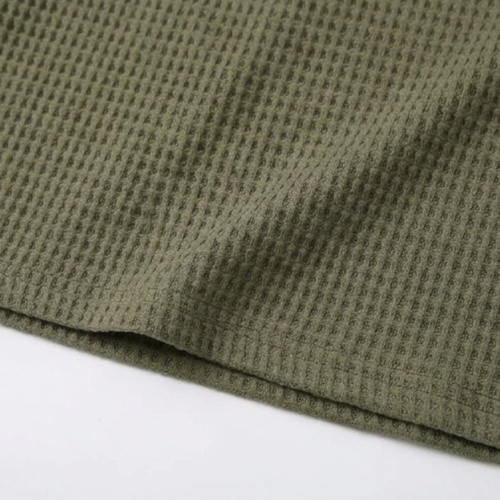 Lunavia - Women's Open-Weave Knit Top, Crochet Yoke