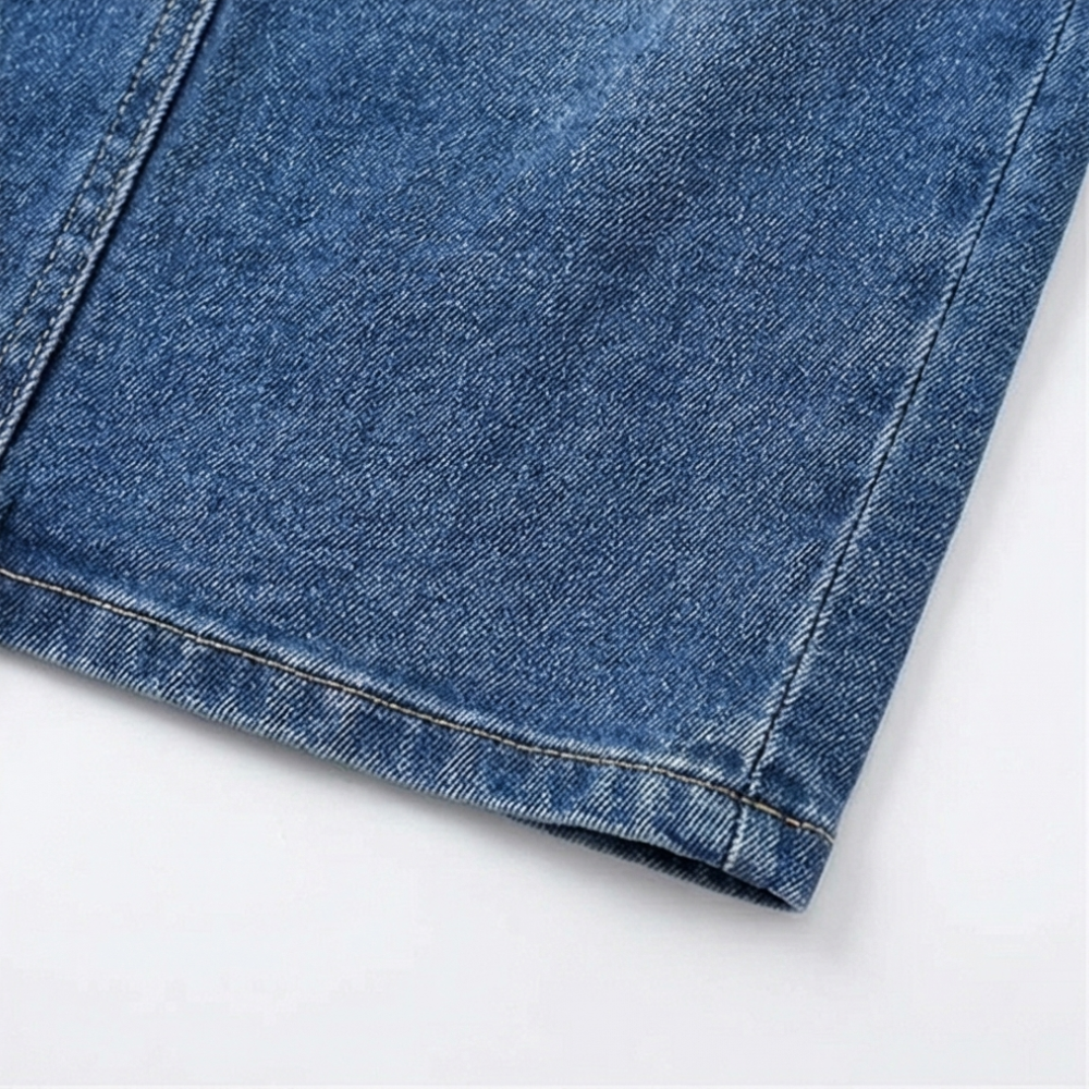 Denara Denim Pencil Skirt - Button Front Women's Skirt