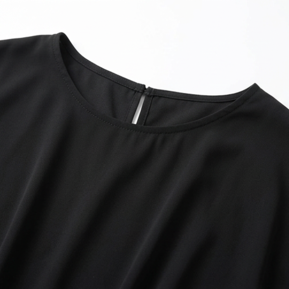 Lunara Sequin Trim Top - Women's Layered Chiffon Top