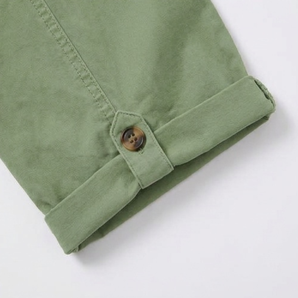 Movana Stretch Cargo Capri - Women's Capri with Pockets