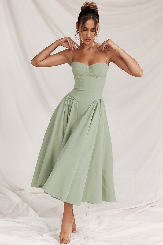 Jessica Midi Dress - Women's Flattering Everyday Dress