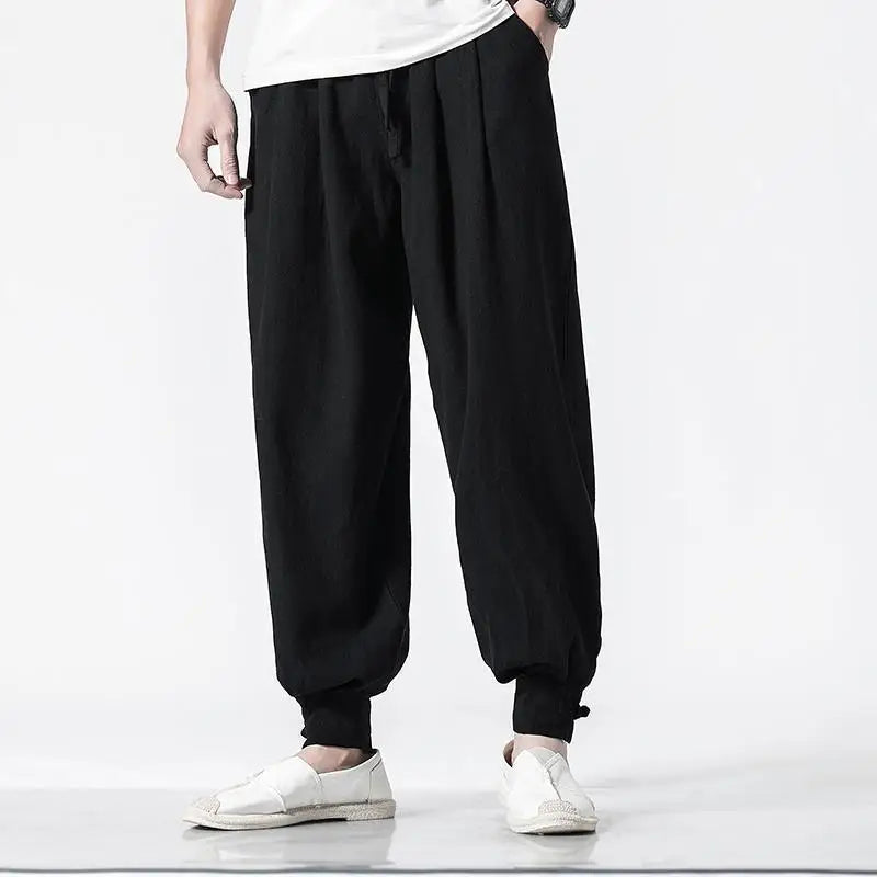 Laguna Linen Joggers - Men's Relaxed Linen Blend Joggers