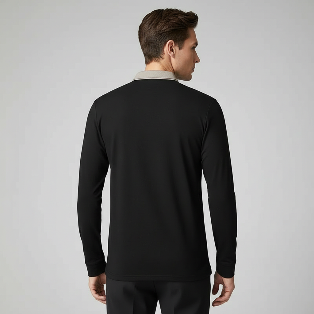 Portofino Long-Sleeve Polo Shirt - Men's Knit Polo