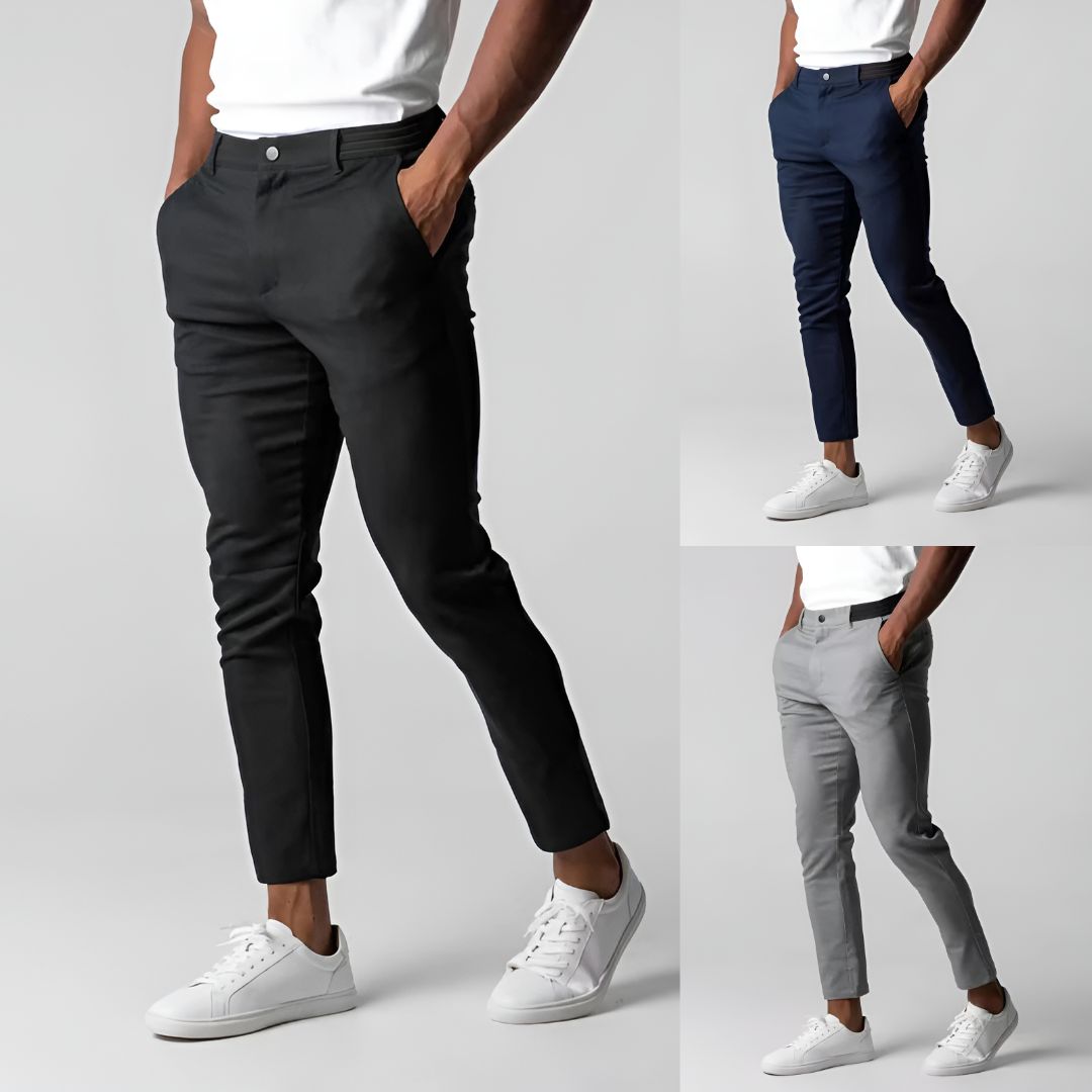 Modern Stretchy Chinos - Men's Stretch Chino Trousers