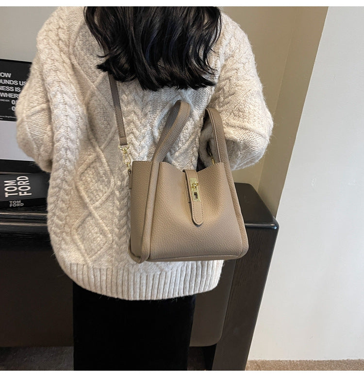 Leather Tote Bag - Everyday Women's Crossbody Bag
