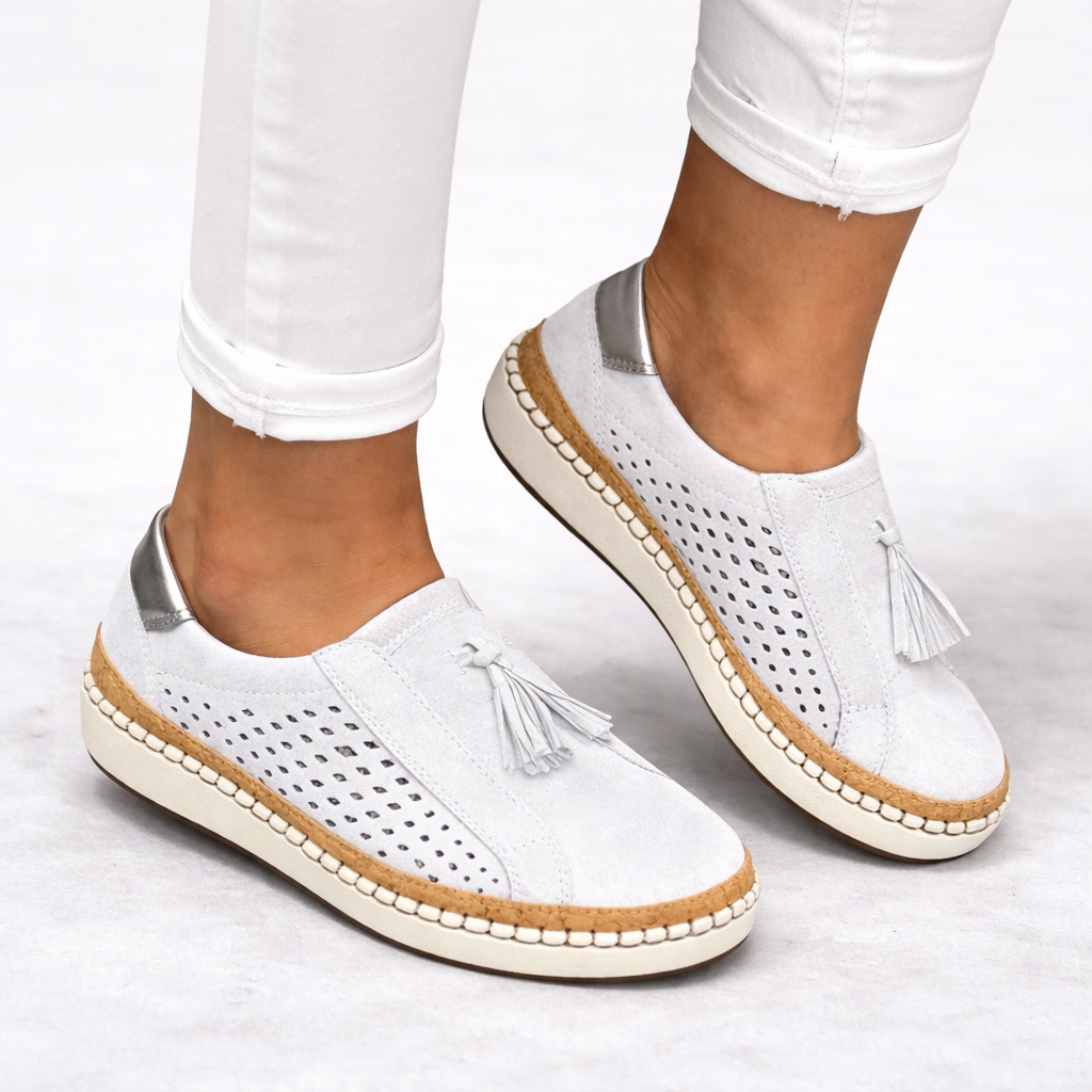 Orthopaedic Slip-On Shoes - Women's Tassel Comfort Shoes
