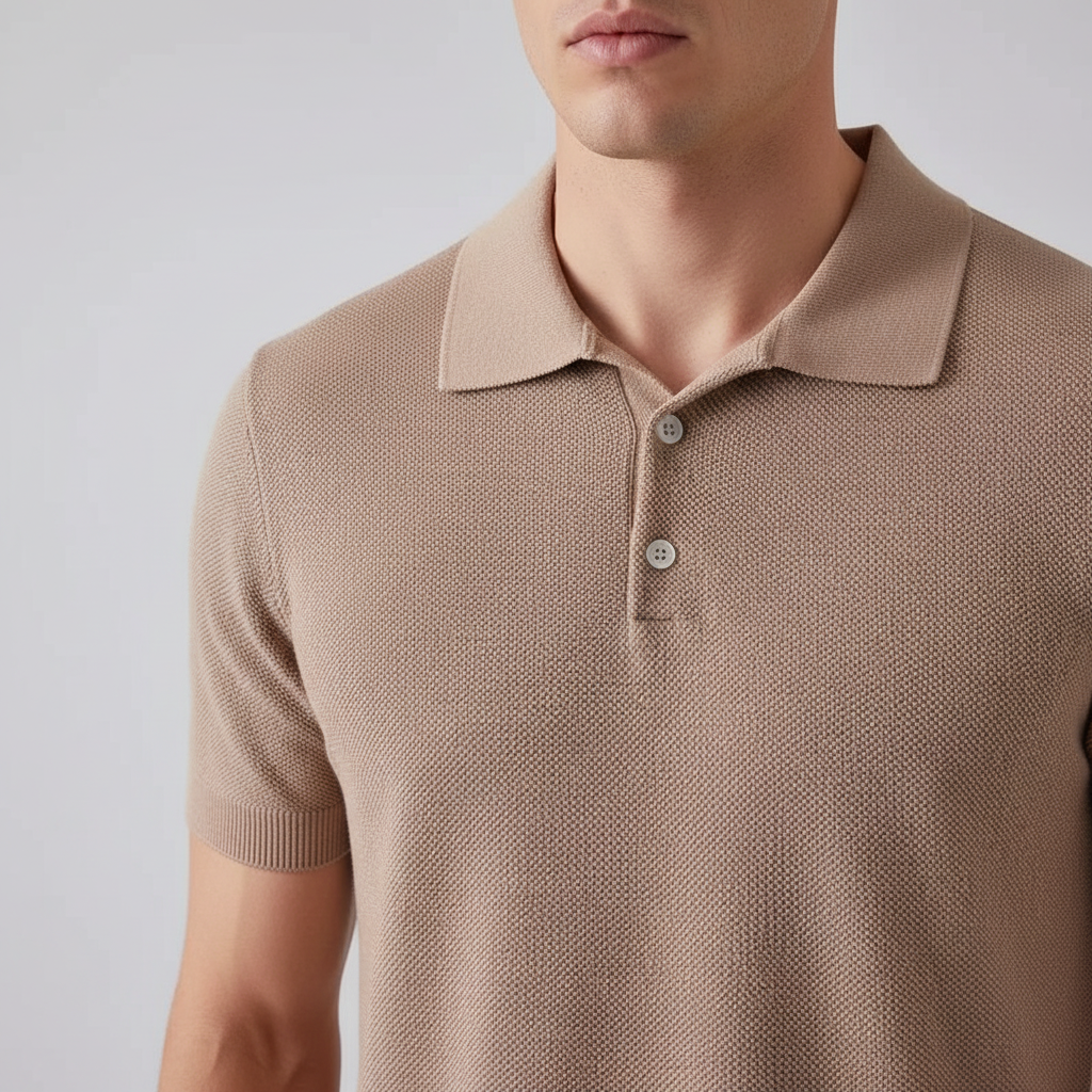 Estate Knit Polo - Men's Cotton Knit Polo Shirt