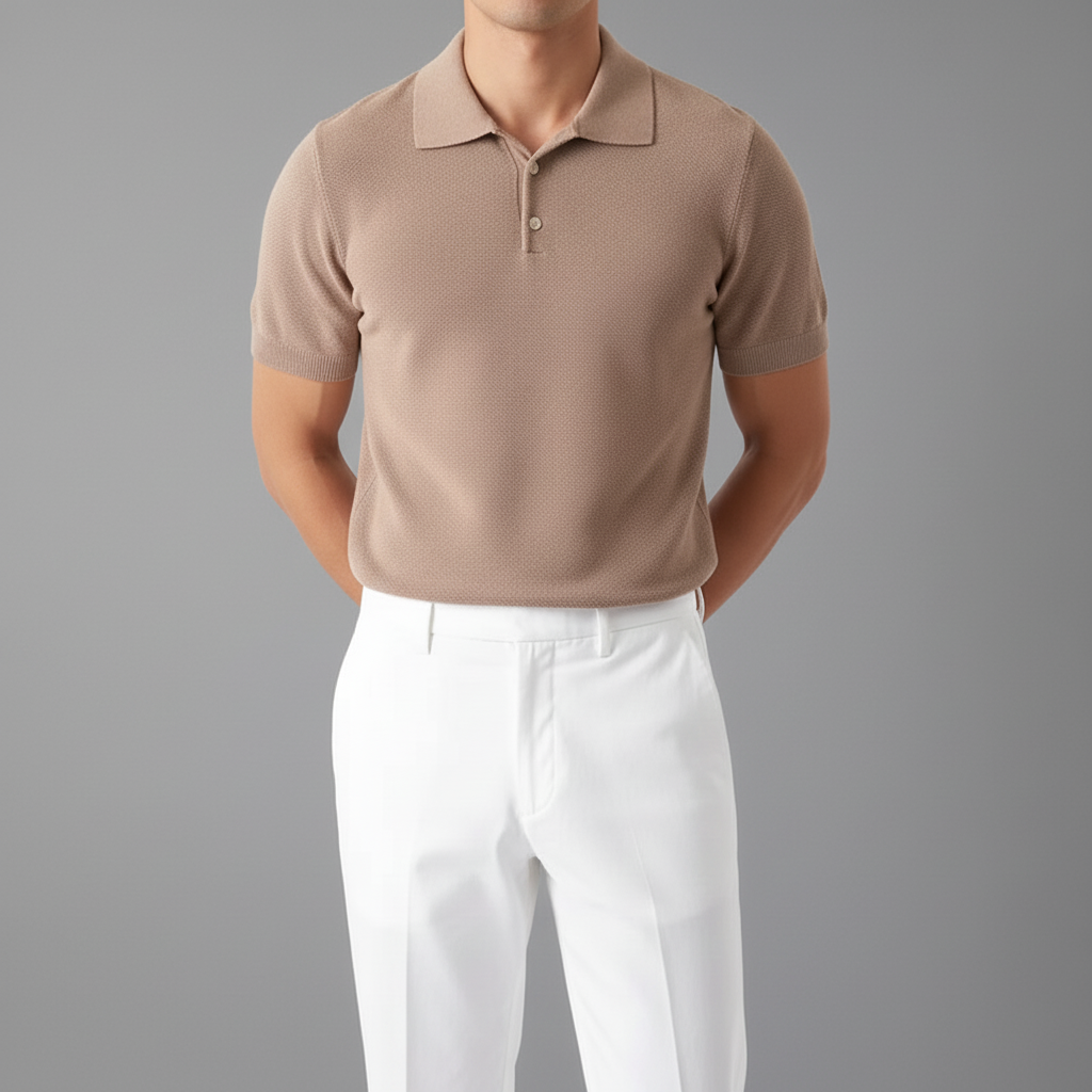 Estate Knit Polo - Men's Cotton Knit Polo Shirt