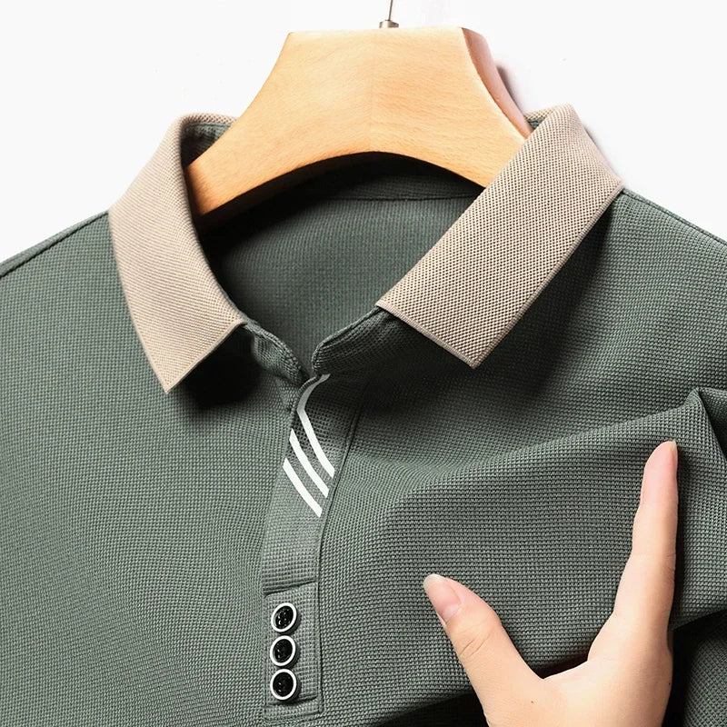 Portofino Long-Sleeve Polo Shirt - Men's Knit Polo