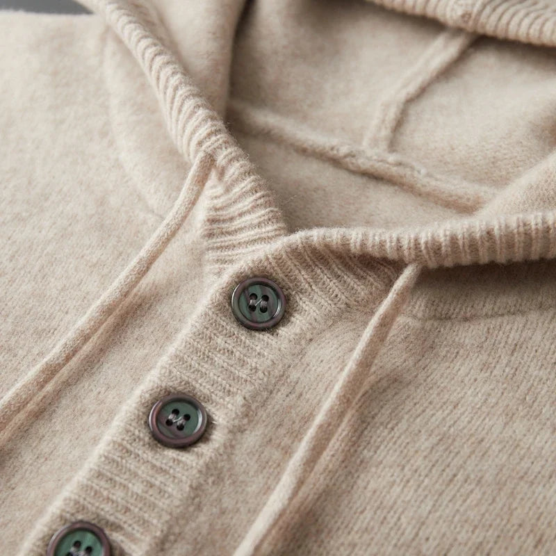 Origin Merino Wool Hoodie - Men's Soft Wool Hoodie