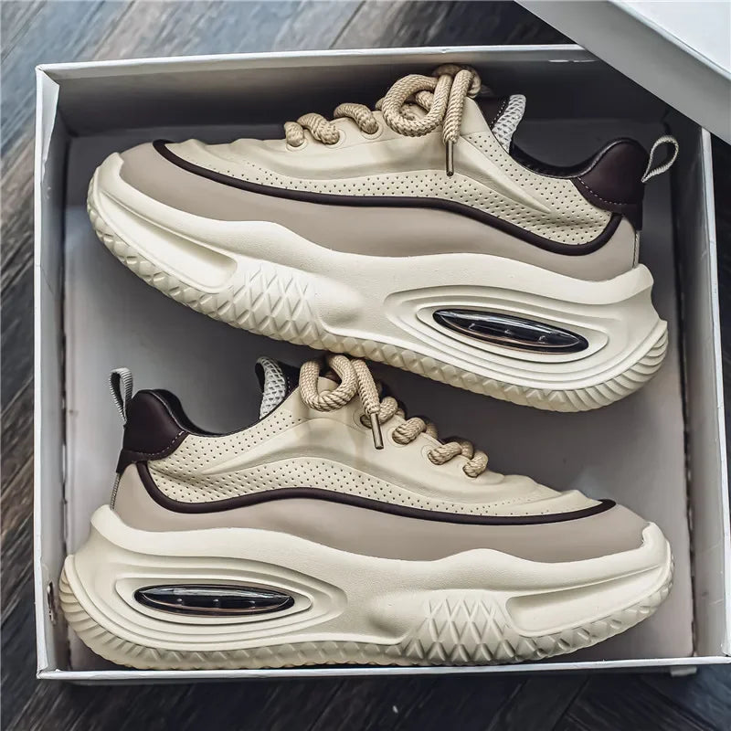 Dynasty Sneakers - Retro Men's Mesh Trainers
