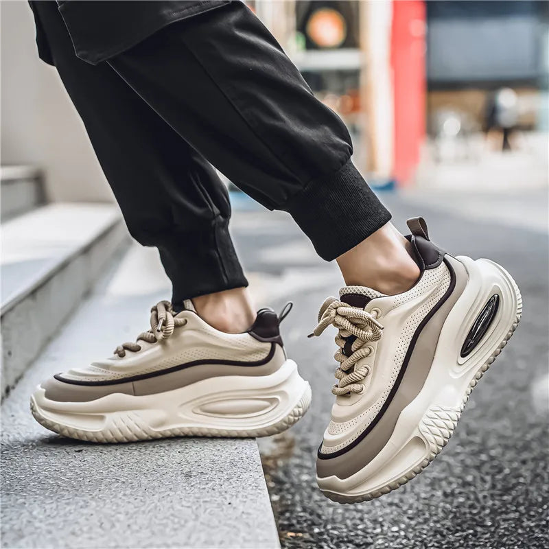 Dynasty Sneakers - Retro Men's Mesh Trainers