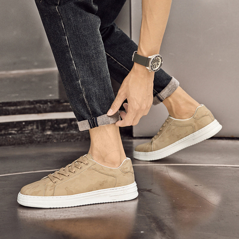 Canyon Leather Sneakers - Men's Leather Trainers